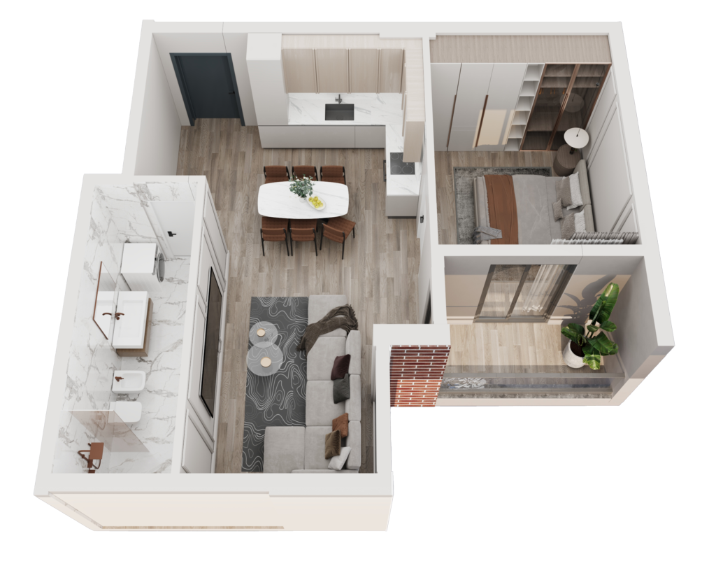 Apartamenti 11 Objekti C