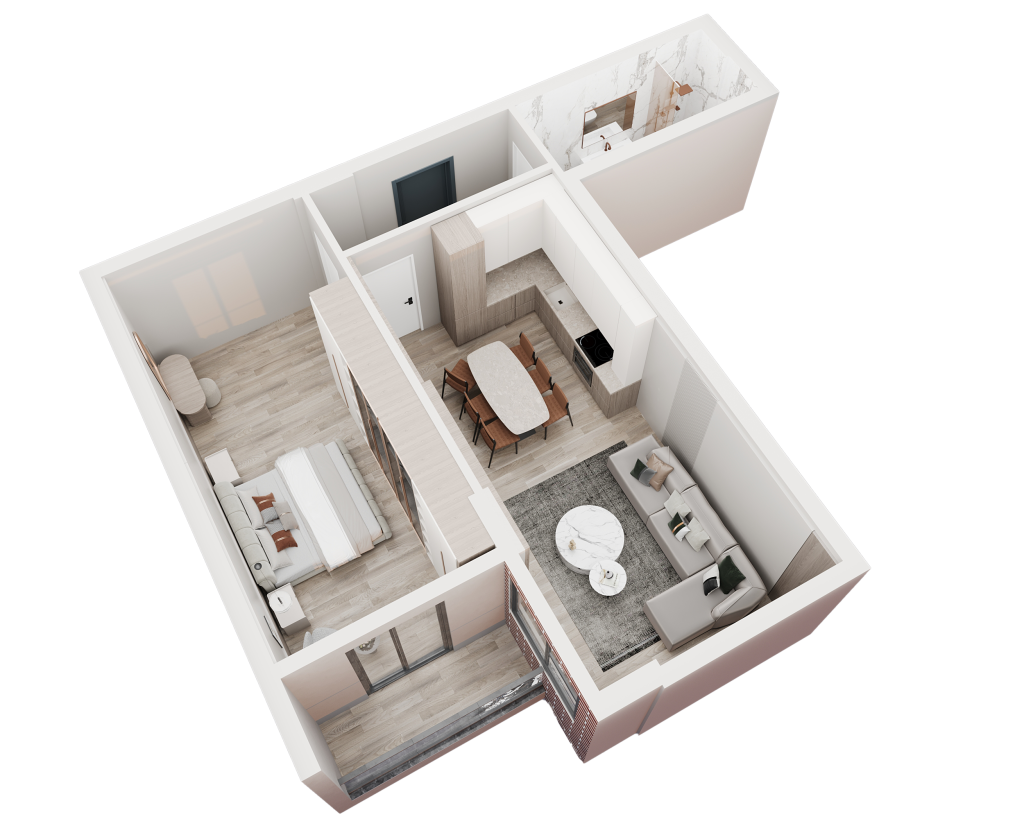 Apartamenti 14 Objekti B