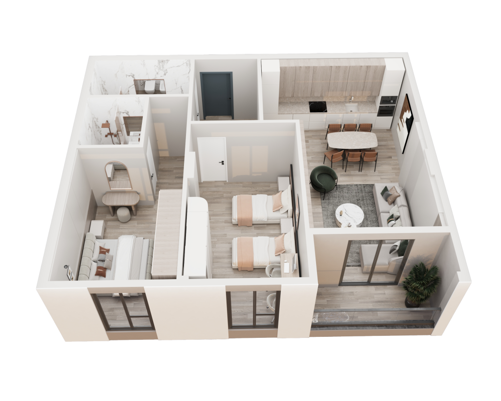 Apartamenti 78 Objekti B