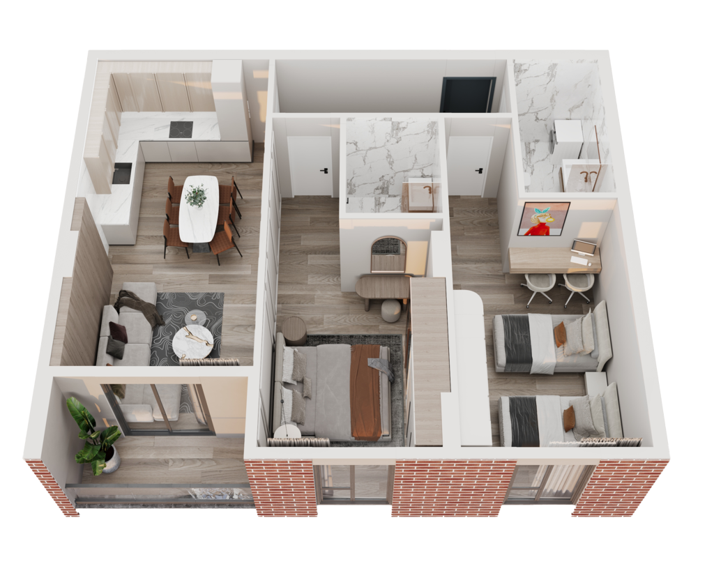 Apartamenti 63 Objekti A