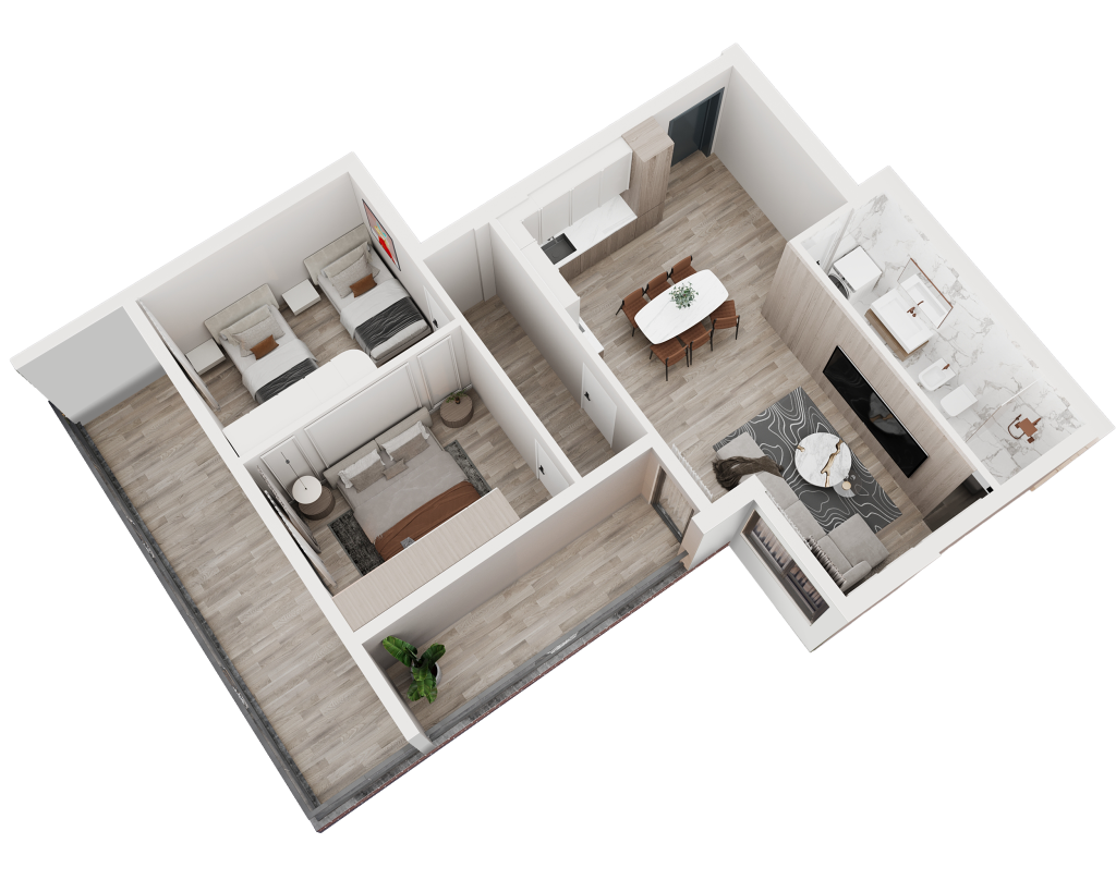 Apartamenti 67 Objekti A