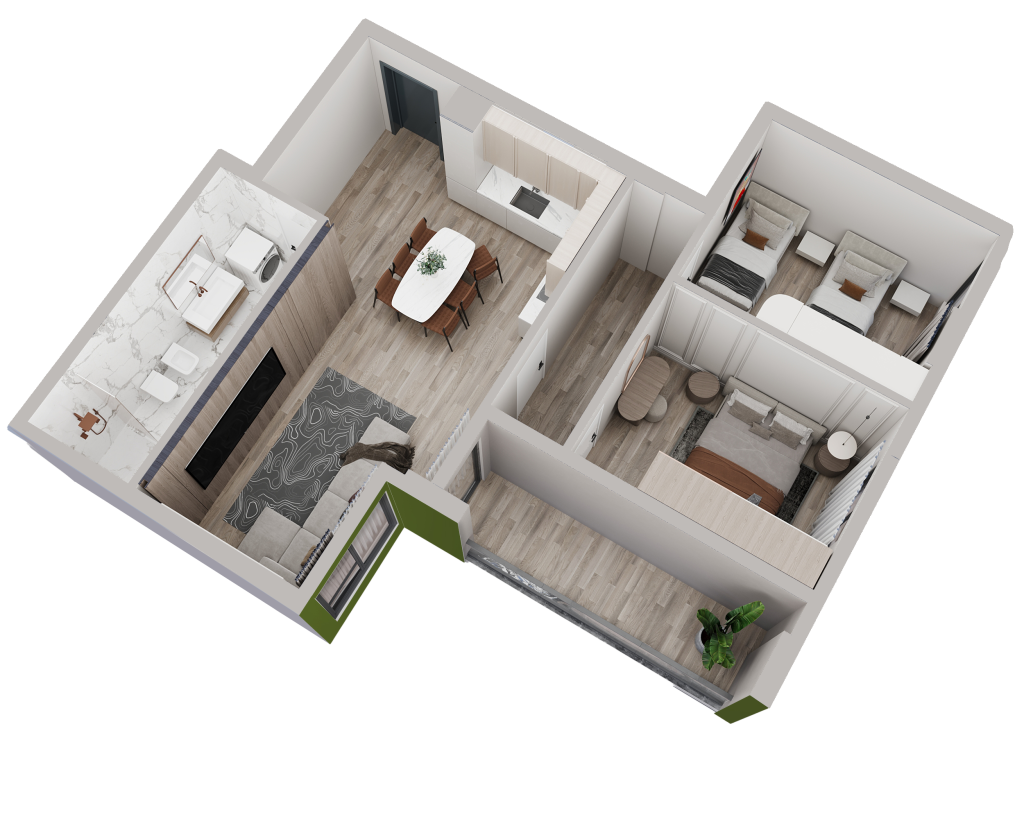 Apartamenti 88 Objekti C