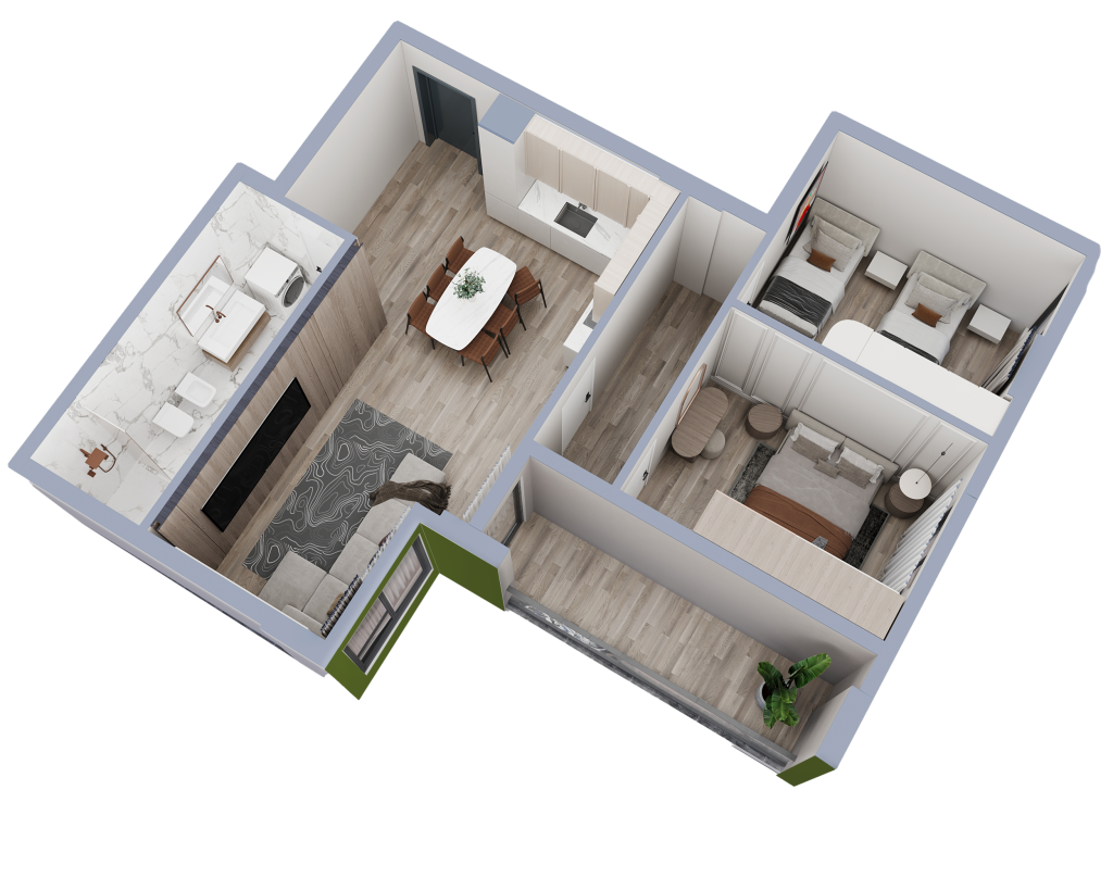 Apartamenti 94 Objekti C