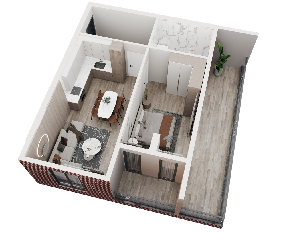 Apartamenti 74 Objekti C